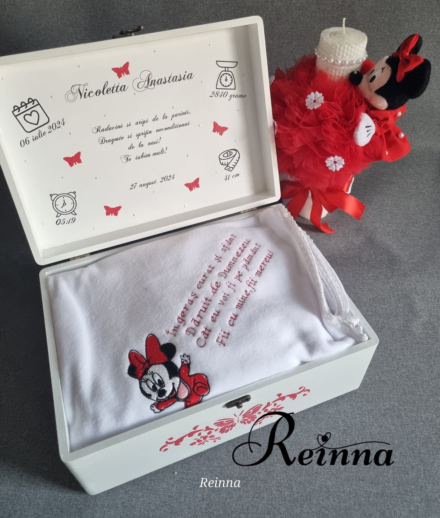 Trusou botez personalizat