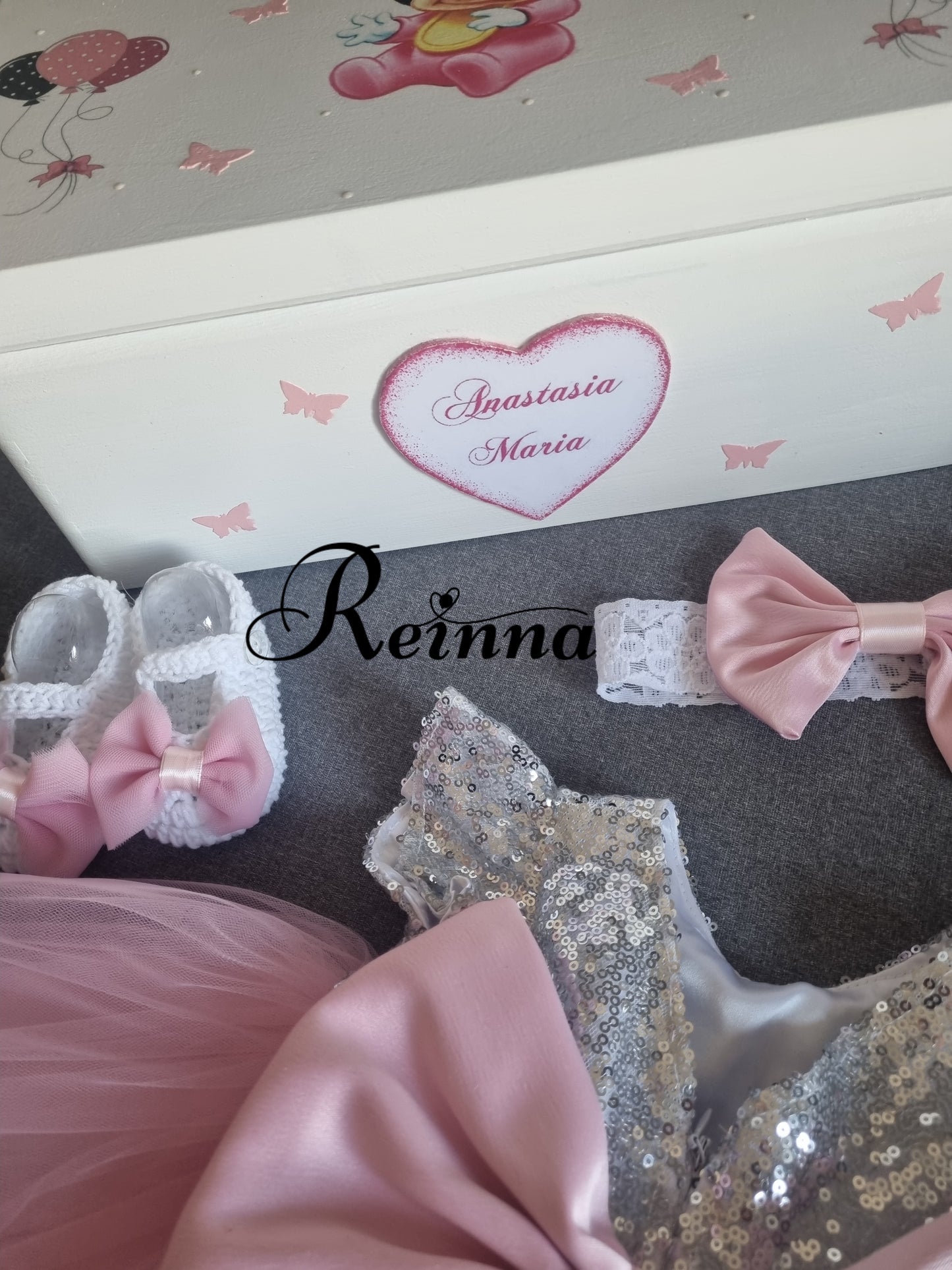 Trusou botez Minnie Roz