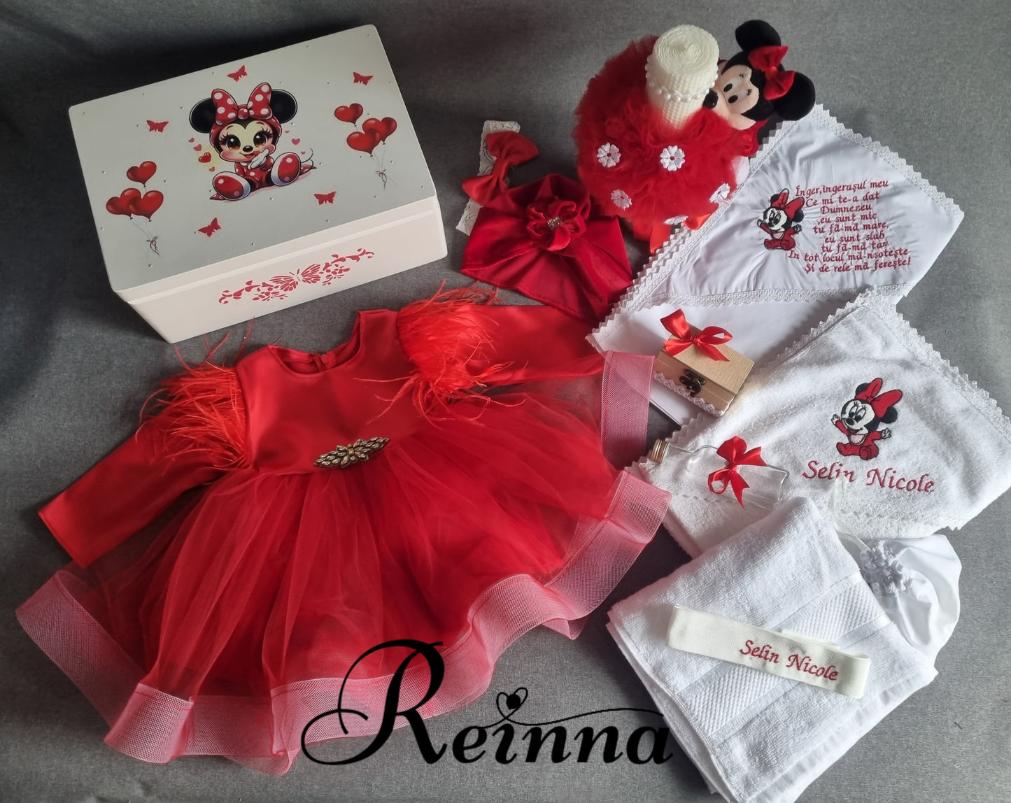 Trusou complet fetițe cu Minnie