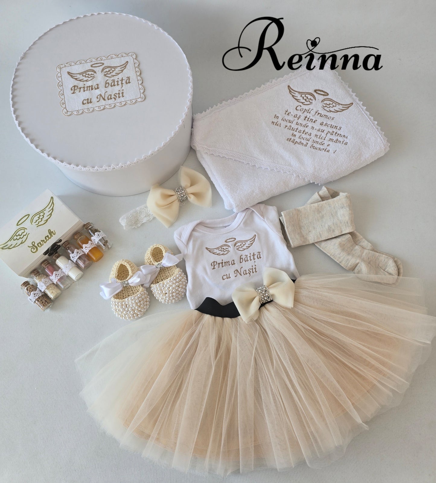 Set Prima băiță cu Nașii