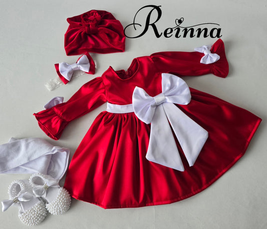 Set Hăinuțe botez "Lunaria"