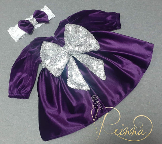 Rochie din Catifea pentru Crăciun